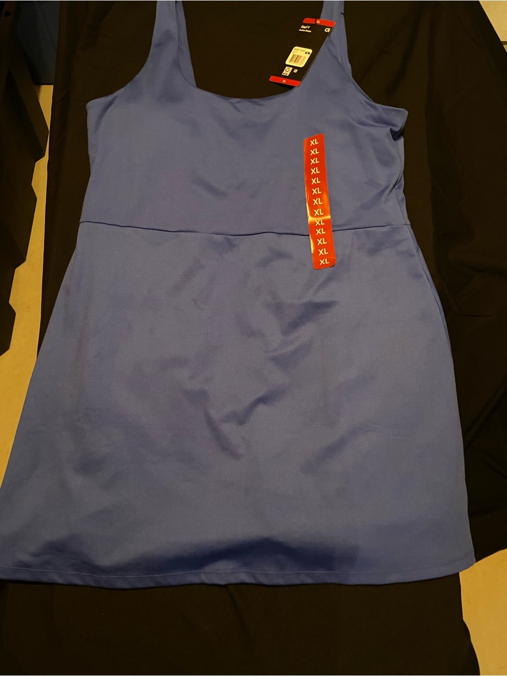 GAP Scoop Neck Tank Romper - Periwinkle Blue